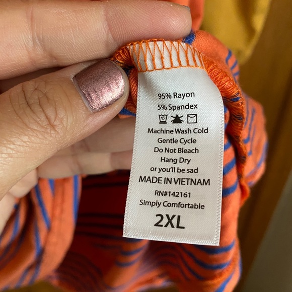 Lularoe NEW Randy 2XL - Picture 3 of 3